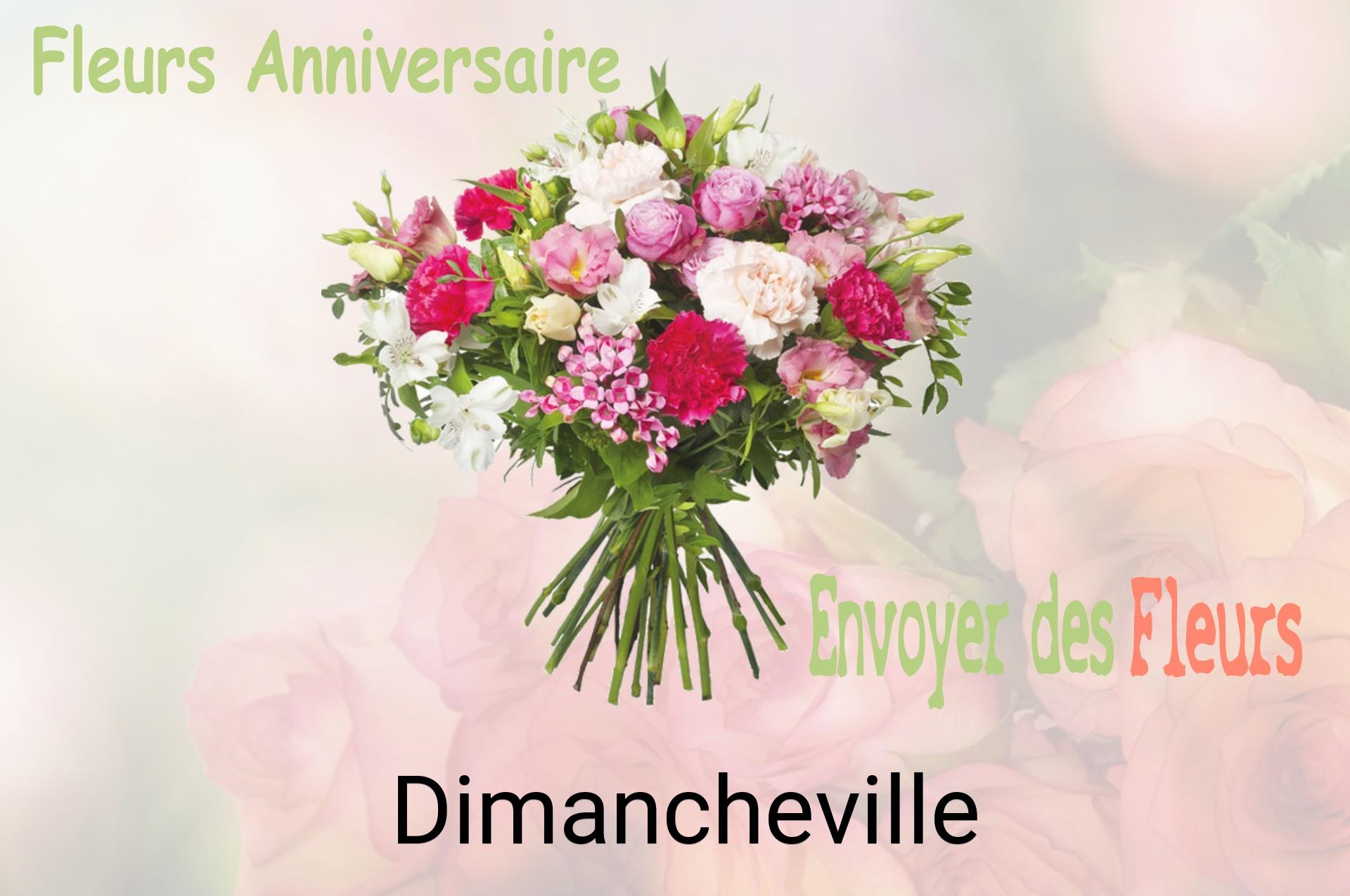 Bouquet de fleurs d’anniversaire livré à Dimancheville