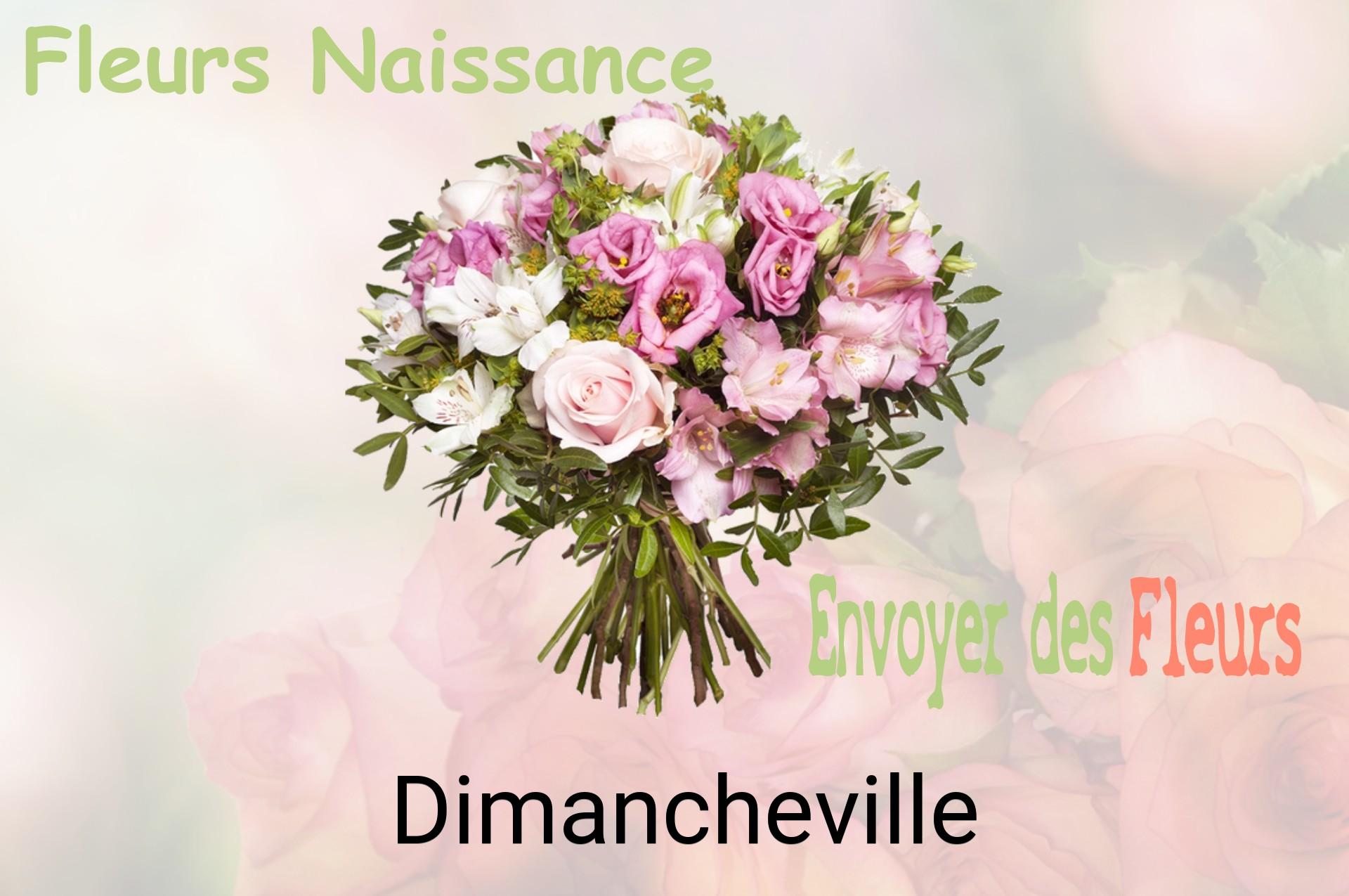 Bouquet de fleurs de naissance livré à Dimancheville
