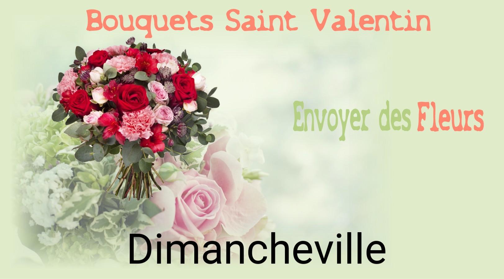 Roses de Saint-Valentin livrées à Dimancheville
